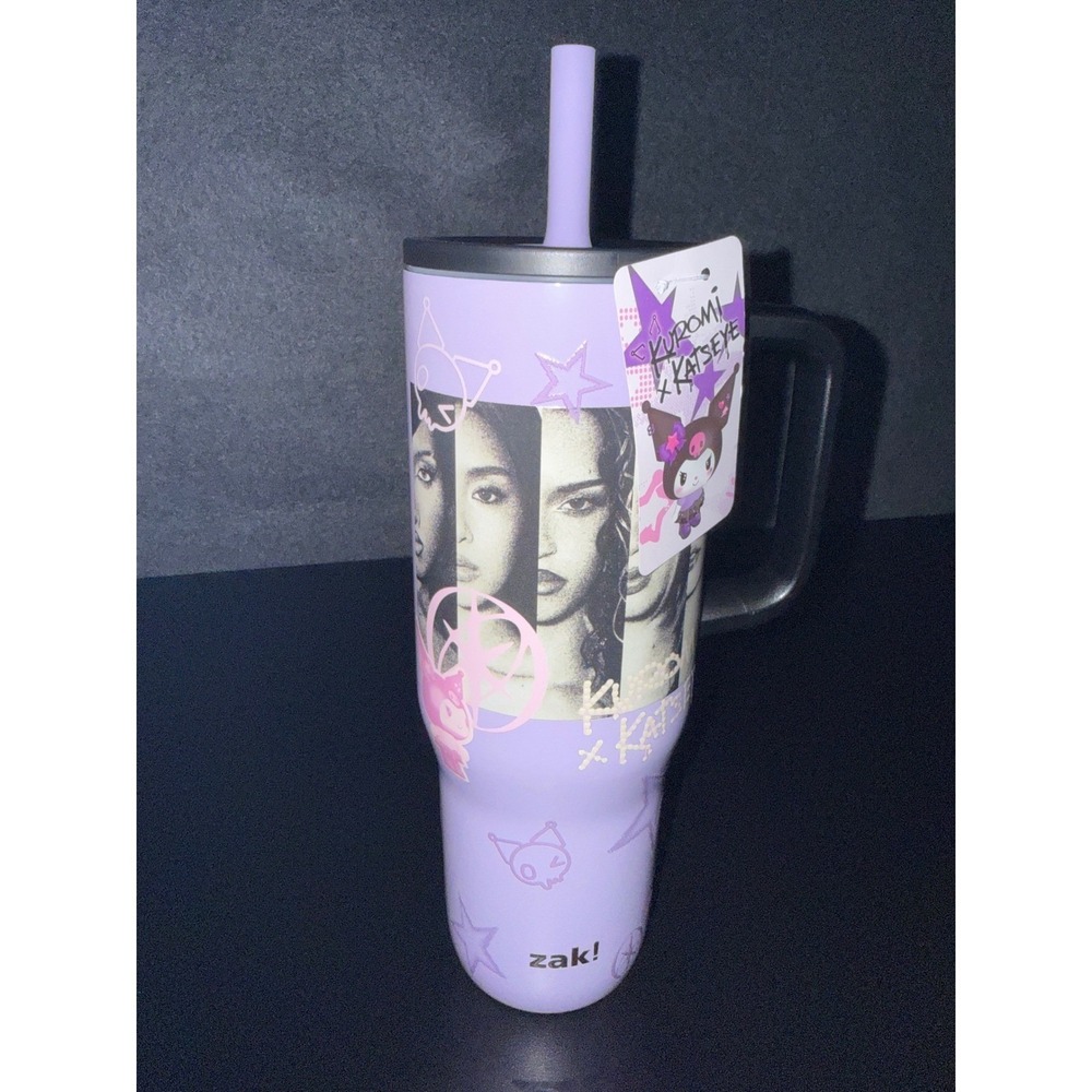 Kuromi x Katseye 30oz Straw Tumbler Target Limited Edition Purple